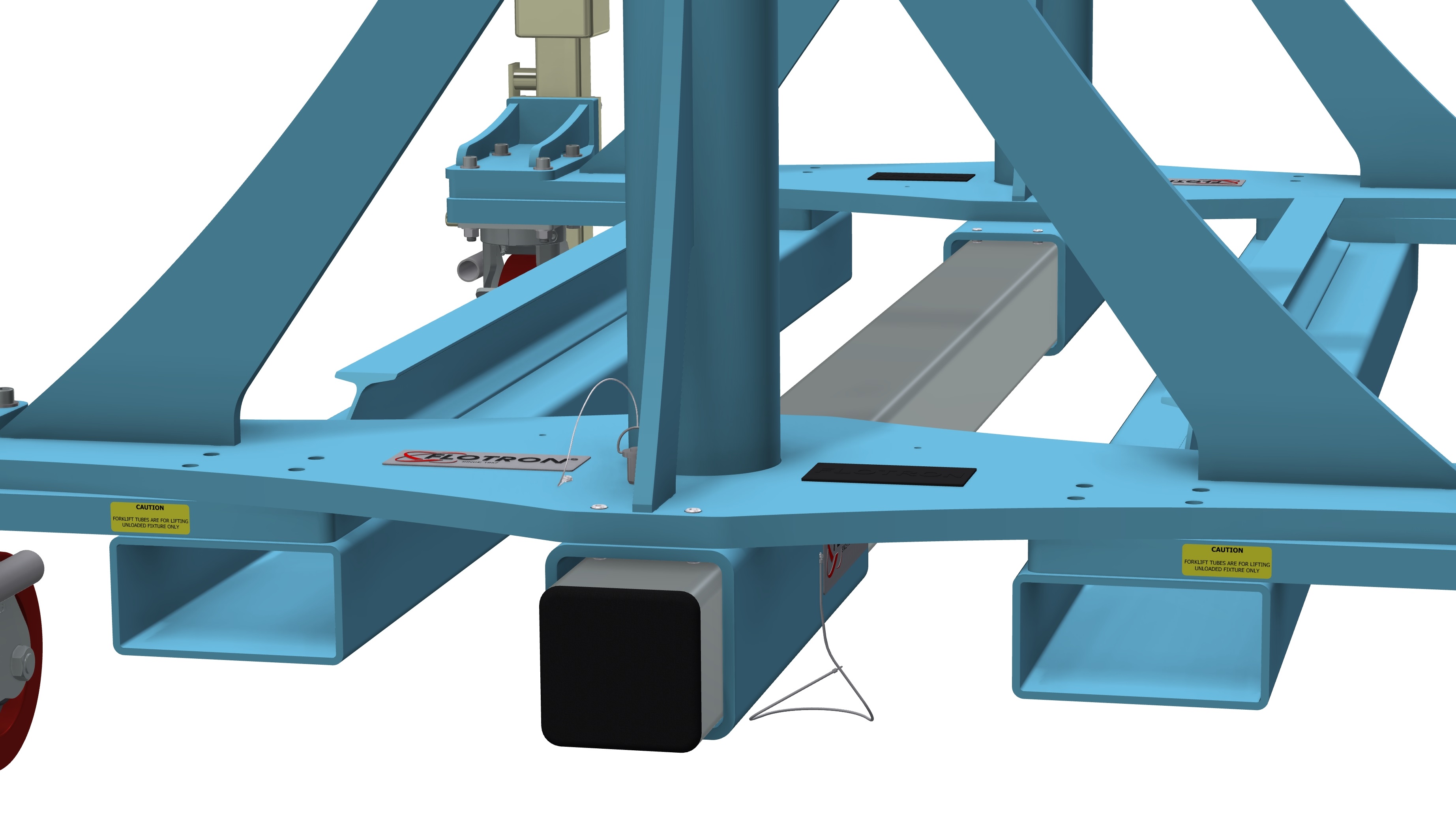 8053000 F1 FORKLIFT TUBES INSTALLED Flotron